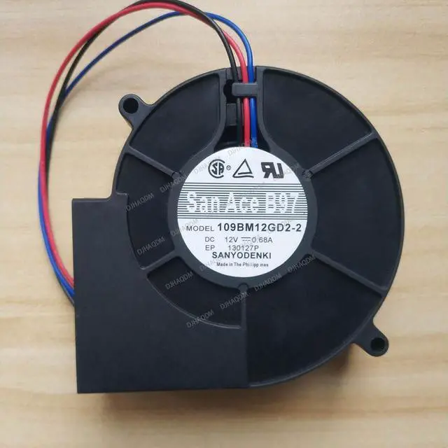 Alt view image 6 of 10 - Compatible for SANYO San Ace B97 109BM12GD2-2 12V 0.68A 3-Wire Cooling Fan