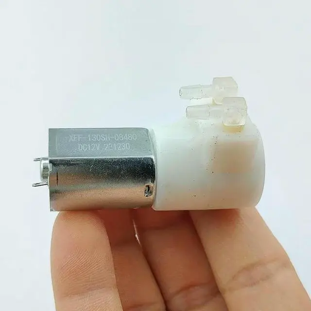 Alt view image 3 of 4 - Mini DC 6V 9V 12V 130 Motor Peristaltic Dosing Pump Self-priming Suction Reversible Liquid Squeeze Pump for Water