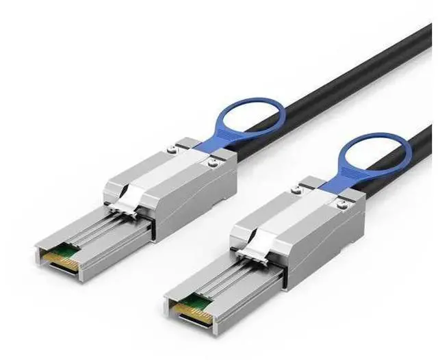 Alt view image 7 of 12 - 2M External Mini SAS Cable SFF-8088 26Pin Male to SFF-8088 26Pin Male High Speed Server Storage Cable