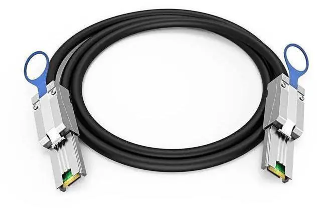 Alt view image 11 of 12 - 2M External Mini SAS Cable SFF-8088 26Pin Male to SFF-8088 26Pin Male High Speed Server Storage Cable