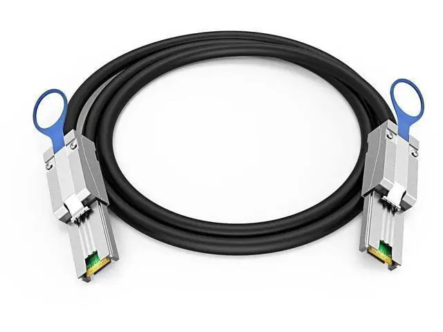 Alt view image 11 of 12 - 2M External Mini SAS Cable, SFF-8088 26Pin Male to SFF-8088 26Pin Male High-Speed Enterprise Storage Cable