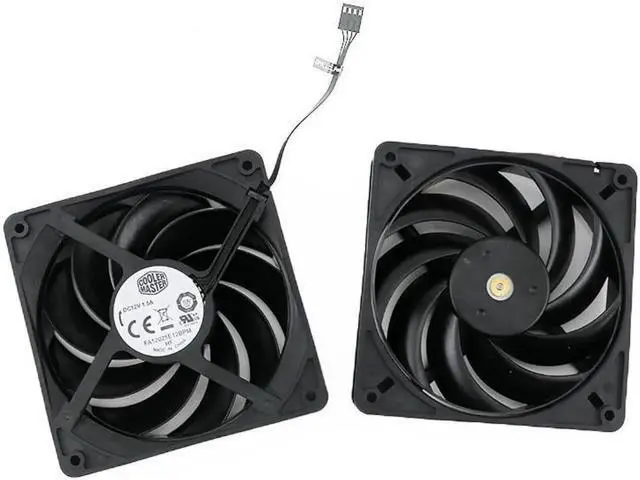 Alt view image 5 of 8 - High Speed 120mm 12cm 12025 Cooling Fan,FA12025H12BPM FA12025E12BPM 120X120X25mm 0.6A 1.5A Pwm 3000RPM 5000RPM Water Cooling