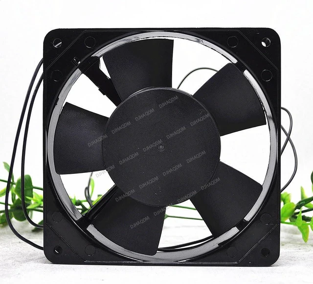 Alt view image 4 of 4 - Compatible for Suntronix SJ1225HA2 12025 120x120x25mm 220-240V 50/60Hz 0.10A 2-Wire Cooling Fan