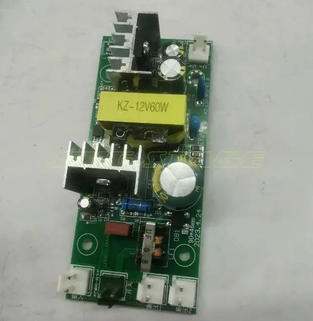 Alt view image 6 of 6 - KZ-12V60W 60W Power Supply Full Power Switching Power Board For Stage Led Par Party Light