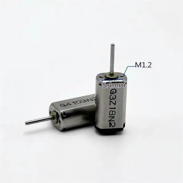 Alt view image 3 of 4 - Mini K20 High Speed 30000RPM Motor FF-K20-9Z100 DC 1.5V 3V 3.7V Electric 8mm*6mm*14.5mm for DIY Solar Power Toy Camera