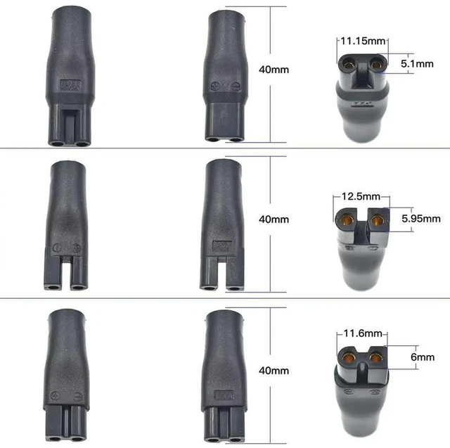 Alt view image 4 of 4 - 7 PCS Power Cord 5V Replacement Charger USB Adapter for Electric Hair Clippers, Beard Trimmers, Shavers, Beauty Instrum