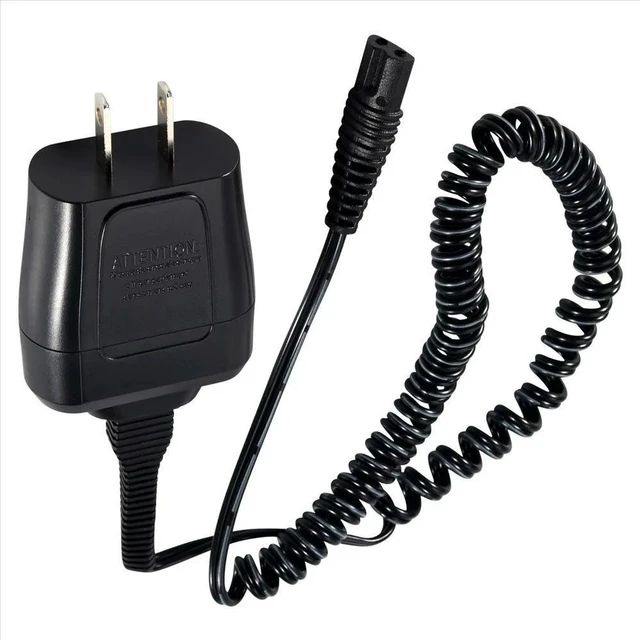 Alt view image 4 of 4 - Power Cord for Braun Shaver Series 7 3 5 S3 Charger for Braun Electric Razor 190/199 Replacement 12V Adapter US Plug