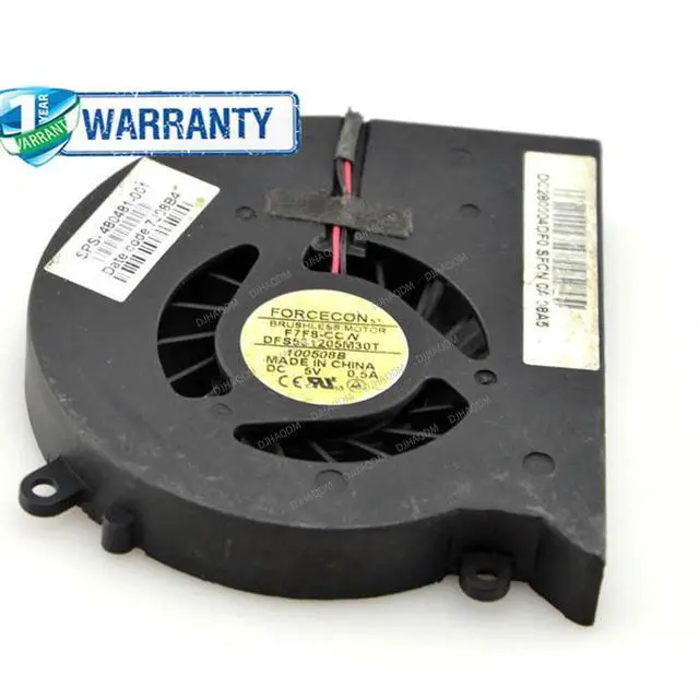 Alt view image 9 of 10 - Compatible for FORCECON DFS531205M30T 5V 0.5A 2-Wire Cooling Fan