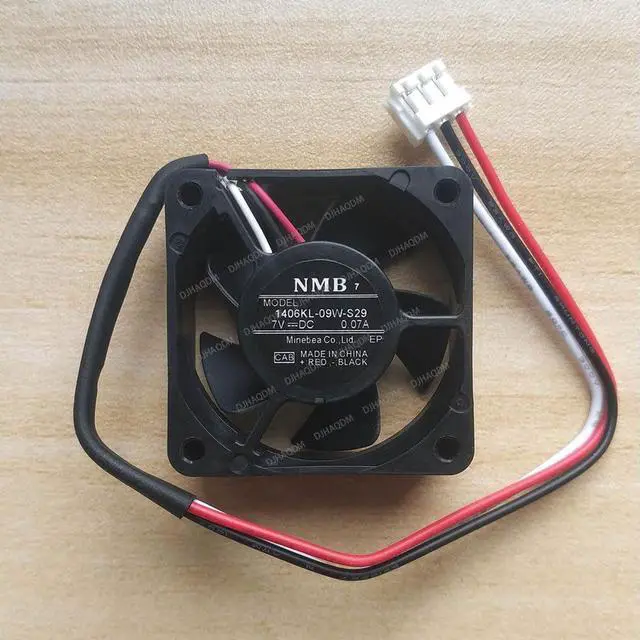 Alt view image 6 of 10 - Compatible for NMB 1406KL-09W-S29 7V 0.07A 3.5cm 3515 3-Wire Cooling Fan