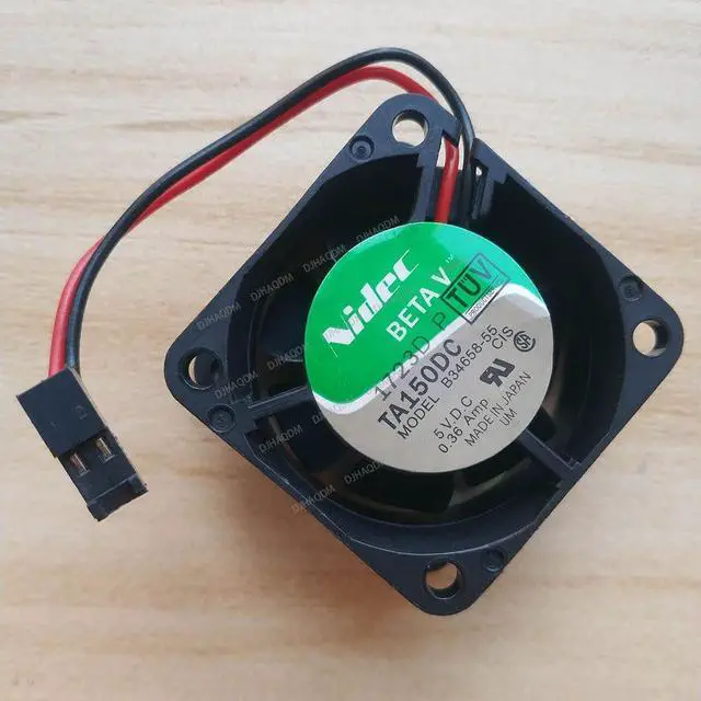 Alt view image 7 of 10 - Compatible for Nidec TA150DC B34658-55 5V 0.36A 4cm 4020 2-Wire Cooling Fan