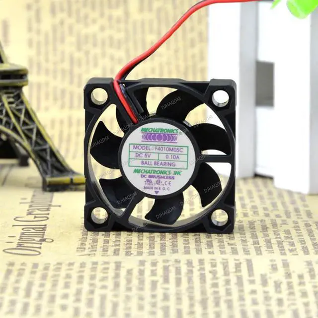 Alt view image 7 of 10 - Compatible for MECHATRONICS F4010M05C 5V 0.10A 4010 4CM 2-Wire Cooling Fan