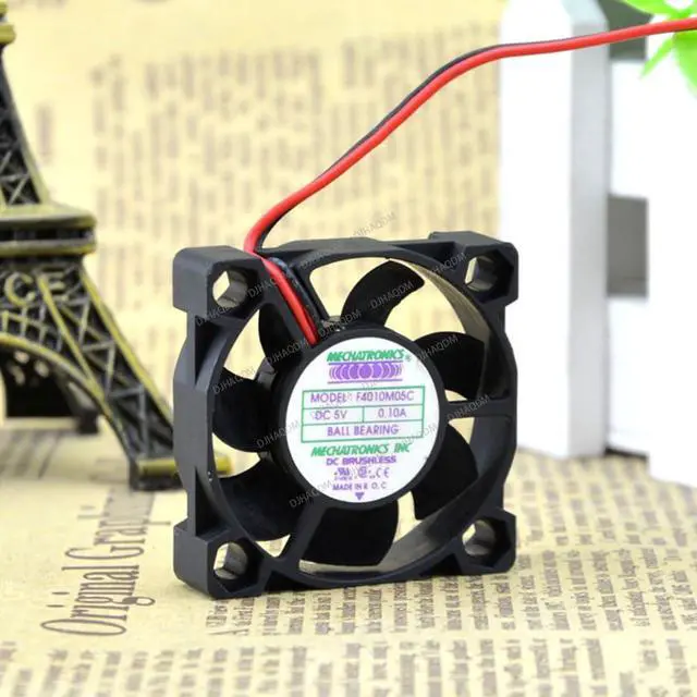 Alt view image 8 of 10 - Compatible for MECHATRONICS F4010M05C 5V 0.10A 4010 4CM 2-Wire Cooling Fan
