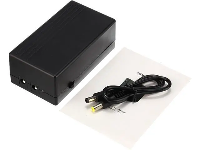 Alt view image 10 of 10 - 12V Security Standby Power Supply 2A 44.4W UPS Uninterrupted Backup Power Supply Mini Battery for Camera Router