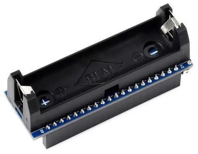 Alt view image 7 of 10 - UPS Module for Raspberry Pi Pico with Uninterruptible Power Supply Monitoring Battery Status Via I2C
