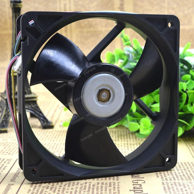 Alt view image 9 of 10 - Compatible for Protechnic Magic MGT12048YB-W32 48V 0.22A 12032 120cm 4-Wire Cooling Fan