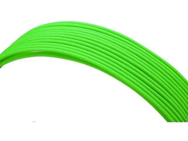 Alt view image 12 of 14 - Green Braided PSU Sleeved Extension Cable Kit, 18AWG ATX 24Pin + EPS 8Pin + PCIe 8Pin with Cable Combs for Motherboard & GPU