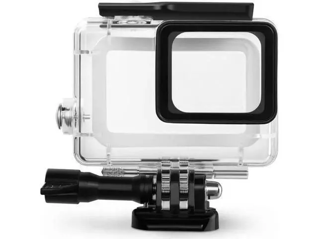Alt view image 8 of 10 - Housing Case for GoPro Hero 7 Hero 6 Hero 5 Black/ GoPro HERO Waterproof Case Diving Protective Housing Shell 45m with Bracket Accessories for Go Pro Hero 2018 Hero7 Hero6 Hero5 Action Camera