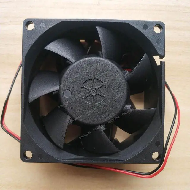 Alt view image 9 of 10 - Compatible for Nidec V35132-55RA 24V 0.45A 8cm 8038 2-Wire Cooling Fan