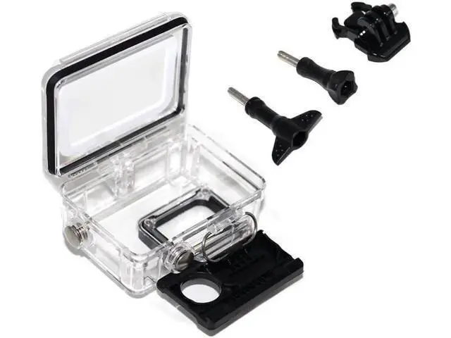 Alt view image 10 of 10 - Housing Case for GoPro Hero 7 Hero 6 Hero 5 Black/ GoPro HERO Waterproof Case Diving Protective Housing Shell 45m with Bracket Accessories for Go Pro Hero 2018 Hero7 Hero6 Hero5 Action Camera