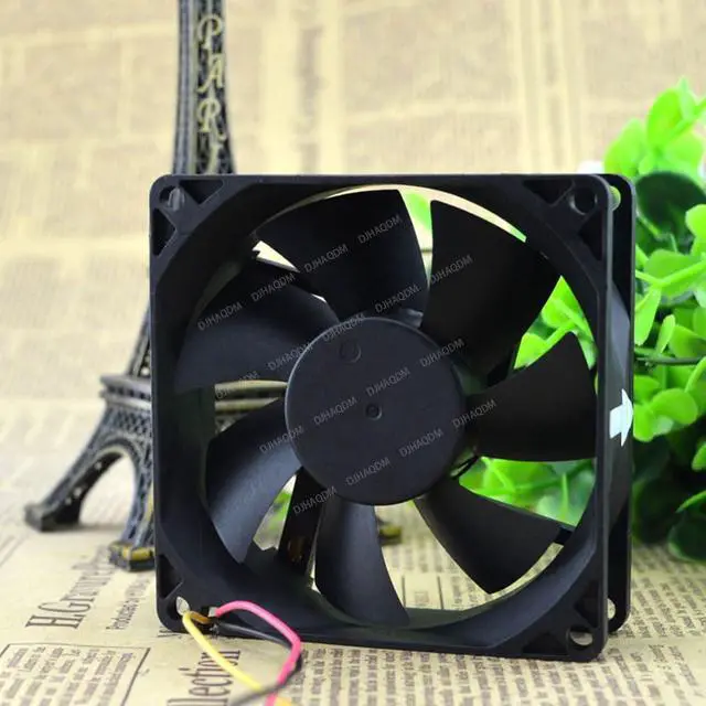 Alt view image 9 of 10 - Compatible for JAMICON JF0825B2HSAR 24V 0.15A 8025 80x80x25mm 3-Wire Cooling Fan