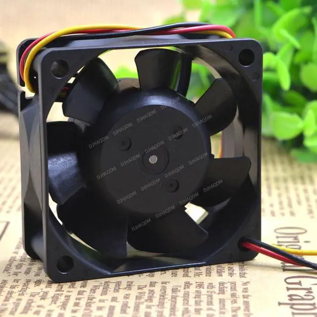 Alt view image 9 of 10 - Compatible for SERVO TUDC24H4S 24V 0.11A 2.6W 6cm 6025 3-Wire Cooling Fan