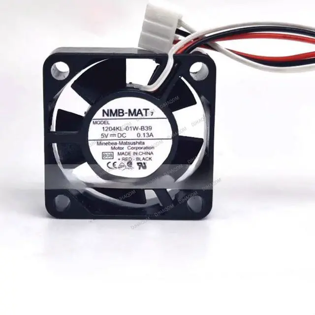 Alt view image 4 of 6 - Compatible for NMB-MAT 1204KL-01W-B39 5V 0.13A 30x30x10mm 3010 3-Wire Cooling Fan