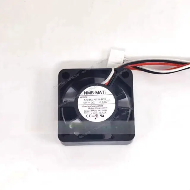 Alt view image 5 of 6 - Compatible for NMB-MAT 1204KL-01W-B39 5V 0.13A 30x30x10mm 3010 3-Wire Cooling Fan
