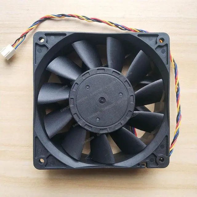 Alt view image 9 of 10 - Compatible for Delta PFC1212DE 12V 3.24A 12cm 12038 4-Wire Cooling Fan