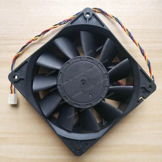 Alt view image 10 of 10 - Compatible for Delta PFC1212DE 12V 3.24A 12cm 12038 4-Wire Cooling Fan