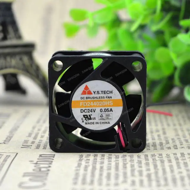 Alt view image 7 of 10 - Compatible for Y.S.TECH FD244020HS 24V 0.05A 4020 2-Wire Cooling Fan