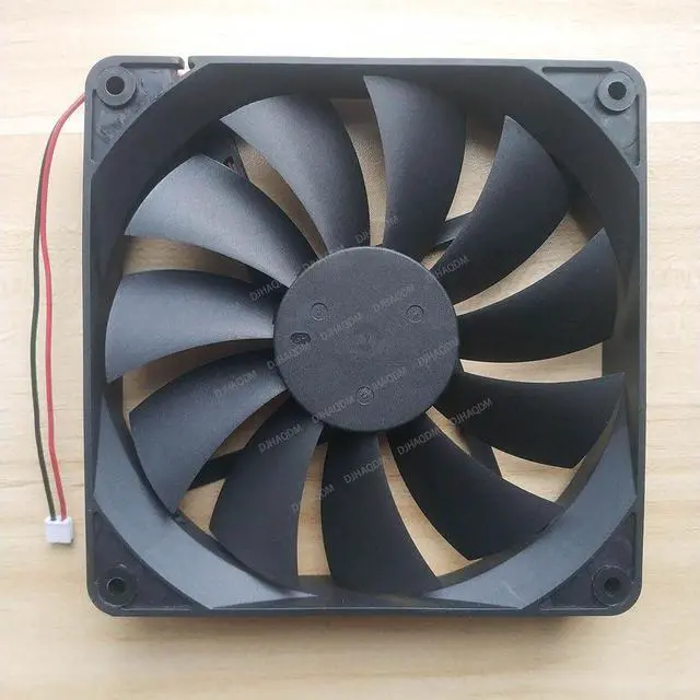Alt view image 9 of 10 - Compatible for ADDA ADN512UB-A91 12V 0.44A 135x135x25mm 13525 2-Wire Cooling Fan