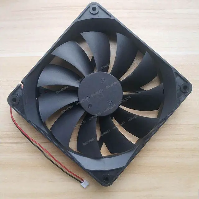 Alt view image 10 of 10 - Compatible for ADDA ADN512UB-A91 12V 0.44A 135x135x25mm 13525 2-Wire Cooling Fan
