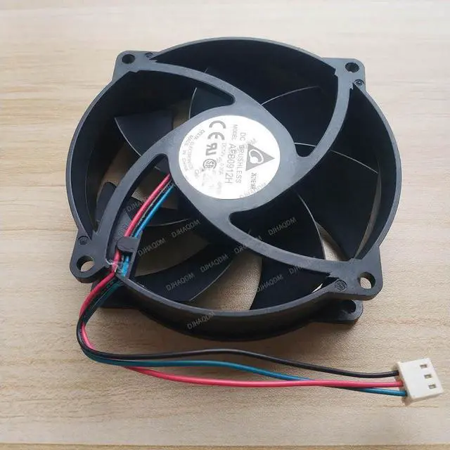Alt view image 7 of 10 - Compatible for Delta AFB0912H-BN03 12V 0.30A 9025 9cm 3-Wire Cooling Fan