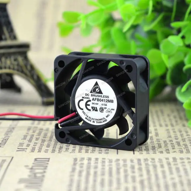 Alt view image 6 of 10 - Compatible for Delta AFB0412MB 12V 0.13A 4cm 4015 2-Wire Cooling Fan