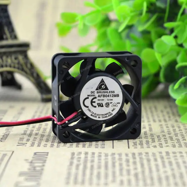 Alt view image 8 of 10 - Compatible for Delta AFB0412MB 12V 0.13A 4cm 4015 2-Wire Cooling Fan