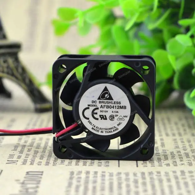 Alt view image 7 of 10 - Compatible for Delta AFB0412MB 12V 0.13A 4cm 4015 2-Wire Cooling Fan