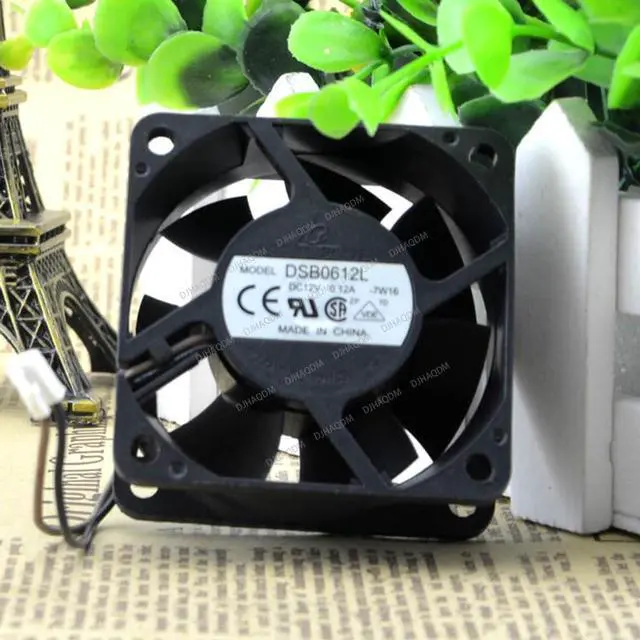Alt view image 10 of 10 - Compatible for Delta DSB0612L 12V 0.12A 6025 6cm 2-Wire Cooling Fan