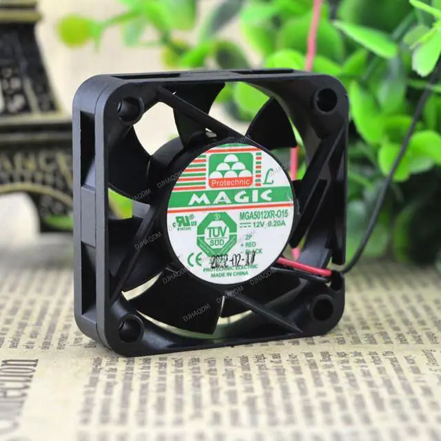 Alt view image 8 of 10 - Compatible for Protechnic Magic MGA5012XR-015 12V 0.20A 2-Wire Cooling Fan