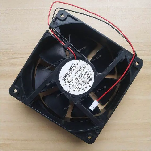 Alt view image 7 of 10 - Compatible for NMB-MAT 4715KL-07W-B30 48V 0.21A 12038 12cm 2-Wire Cooling Fan