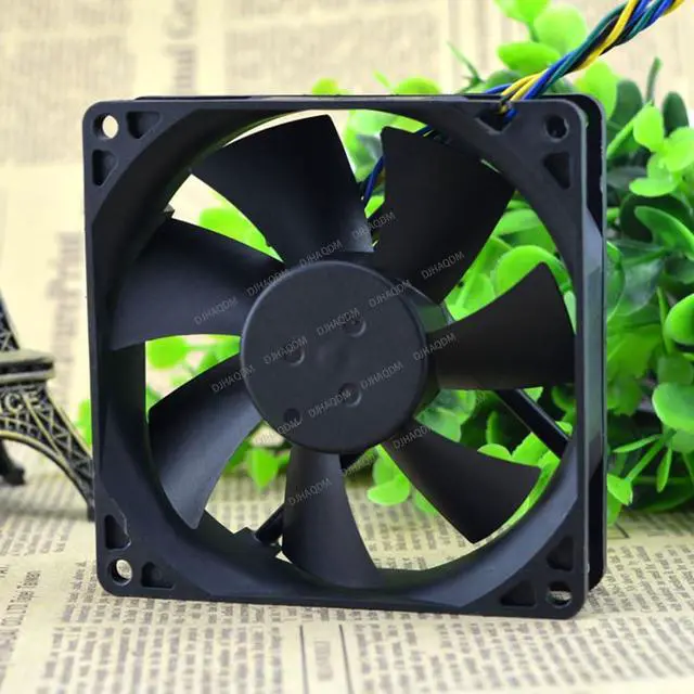 Alt view image 10 of 10 - Compatible for Foxconn PV902512PSPF 0D 12V 0.40A 9cm 4-Wire Cooling Fan
