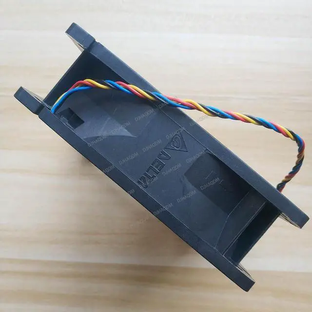 Alt view image 8 of 10 - Compatible for Delta AUC1212DE YK550-A00-8L48 12V 1.00A 120x120x38mm 12038 4-Wire Cooling Fan