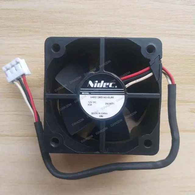 Alt view image 6 of 10 - Compatible for Nidec U40G12MS1A5-53J65 12V 0.03A 4cm 4020 3-Wire Cooling Fan