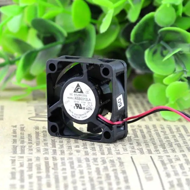 Alt view image 6 of 10 - Compatible for Delta ASB0312LA 12V 0.1A 30x30x10mm 3010 2-Wire Cooling Fan