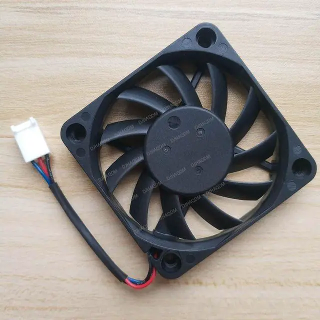 Alt view image 10 of 10 - Compatible for Delta EFB0612HA-5N62 12V 0.18A 60x60x10mm 6010 3-Wire Cooling Fan