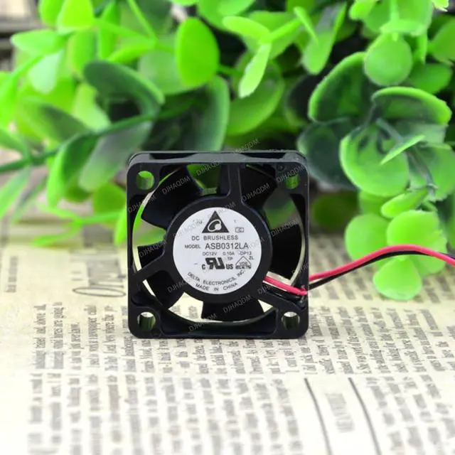 Alt view image 7 of 10 - Compatible for Delta ASB0312LA 12V 0.1A 30x30x10mm 3010 2-Wire Cooling Fan