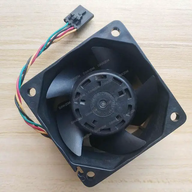 Alt view image 10 of 10 - Compatible for SanAce60 9G0612P1M051 12V 0.35A U8679 6038 60x60x38mm 6038 4-Wire Cooling Fan