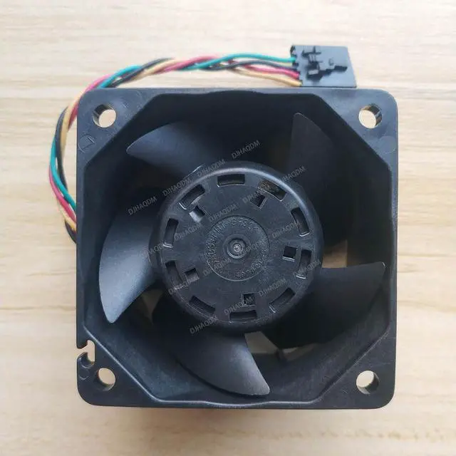 Alt view image 9 of 10 - Compatible for SanAce60 9G0612P1M051 12V 0.35A U8679 6038 60x60x38mm 6038 4-Wire Cooling Fan