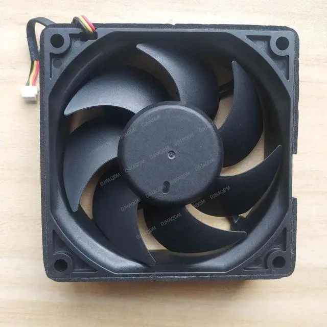 Alt view image 9 of 10 - Compatible for FA08025M12BFG 12V 0.3A 8025 80x80x25mm 3-Wire Cooling Fan