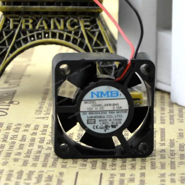 Alt view image 7 of 8 - Compatible for NMB 1204KL-04W-B40 12V 0.10A 3010 2-Wire Cooling Fan