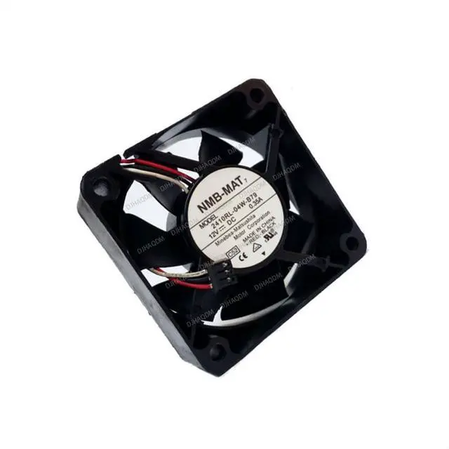 Alt view image 7 of 10 - Compatible for NMB-MAT 2410RL-04W-B79 12V 0.35A 6cm 6025 3-Wire Cooling Fan